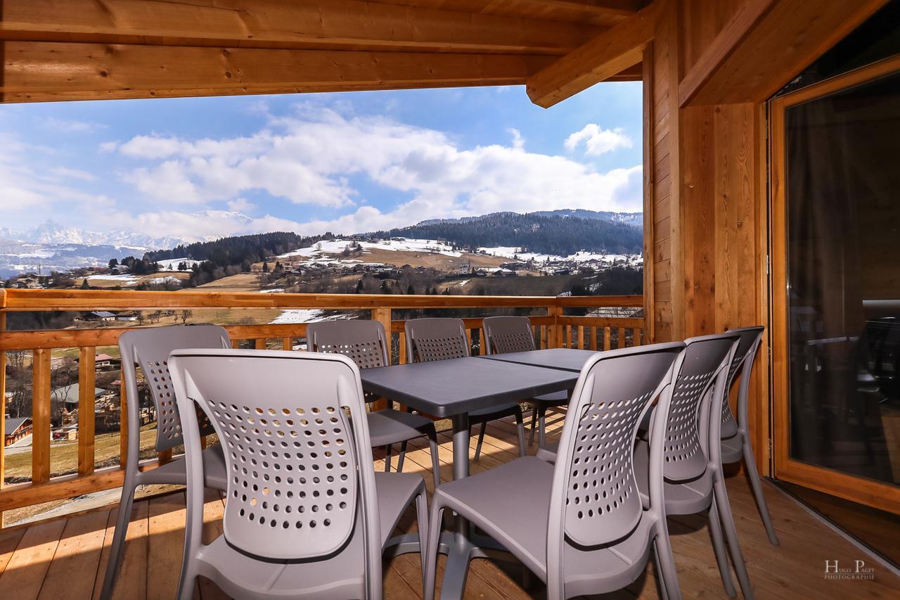 Aparthotel Terresens - Les Fermes Du Mont-Blanc Combloux Exterior foto