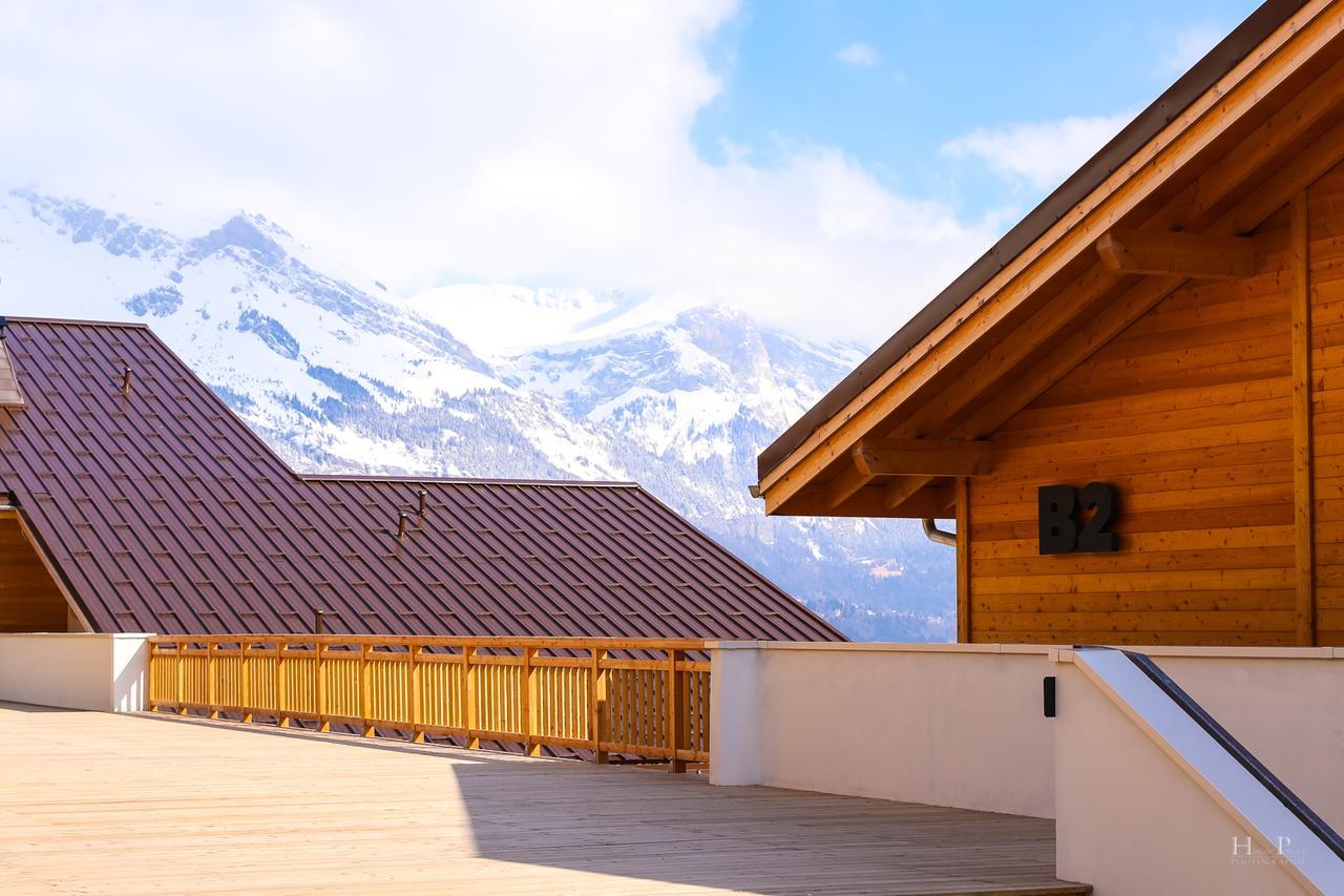 Aparthotel Terresens - Les Fermes Du Mont-Blanc Combloux Exterior foto